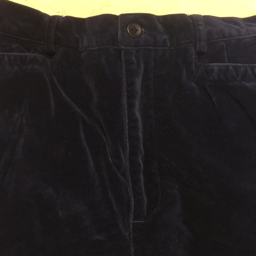 Talbots velour pants - size Petite 10 - Picture 4 of 8